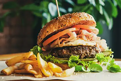 Order food from our online menu