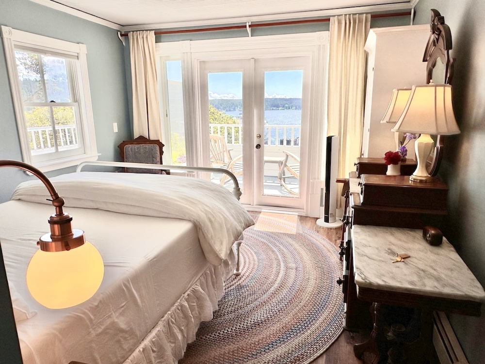 View from Room 6 at our Orcas Island near Deer Harbor